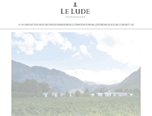 Tablet Screenshot of lelude.co.za